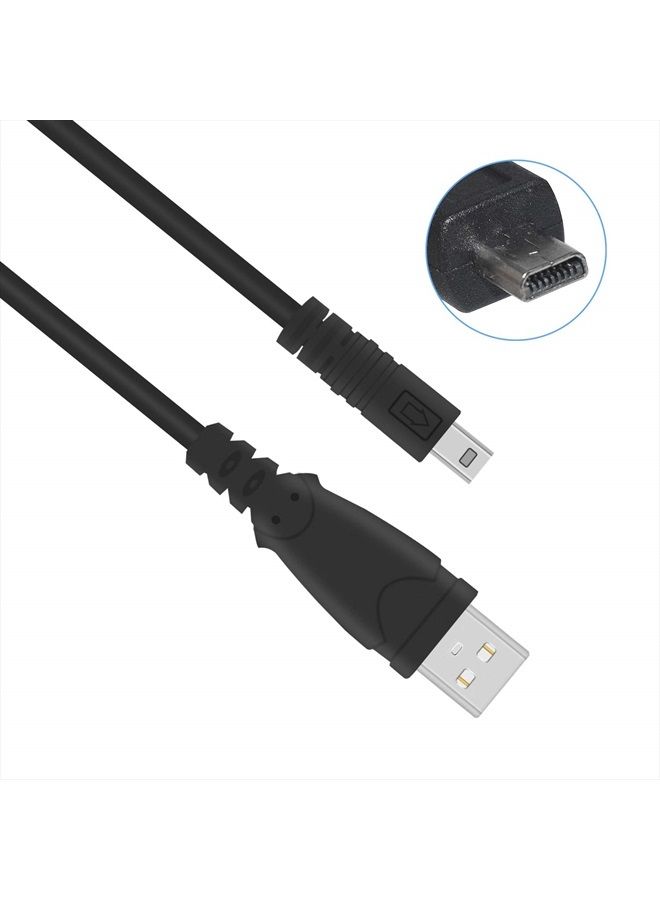Sqrmekoko USB Interface Data Transfer Cable Compatible with Nikon Digital SLR DSLR D3300 D750 D5300 D7200 D3200, Coolpix L340 L32 A10 - Image 2