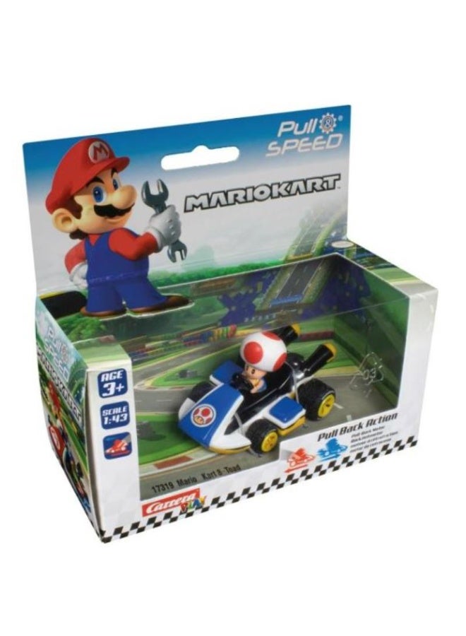 Carrera Pull & Speed Mario Kart 1:43 Scale Assorted - 1 Piece - Image 3