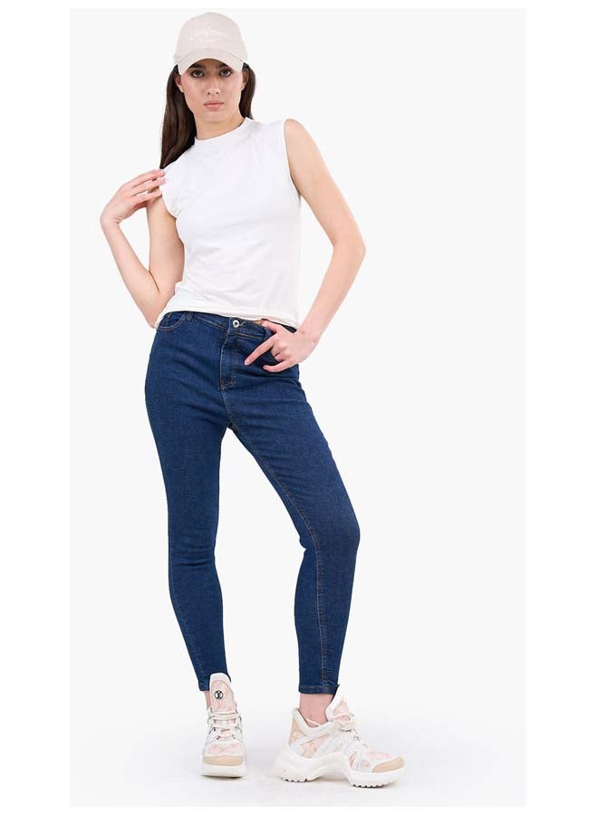 Clue High Neck Sleeveless Top - Image 4