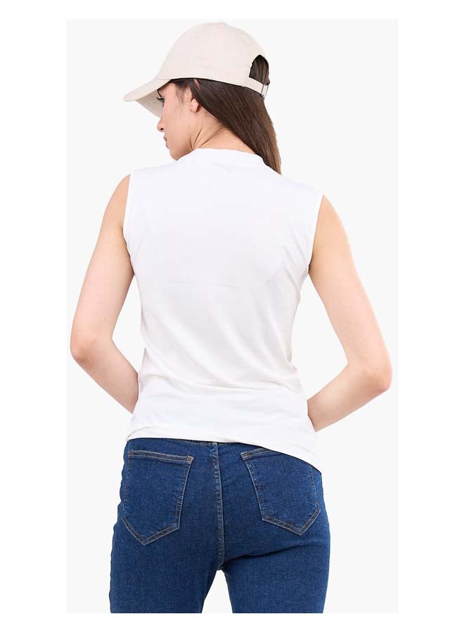 Clue High Neck Sleeveless Top - Image 3