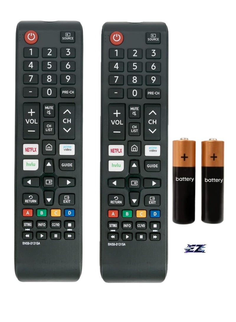 ELTRAZONE Universal Replacement Remote Control BN59-01315A Compatible with Samsung Smart TVs UN43RU7100, UN43RU7200, UN43RU710D, UN50RU7100, UN50RU7200, UN50RU710D, UN55RU7100, UN55RU7200, 55RU710D with Battery - Image 1