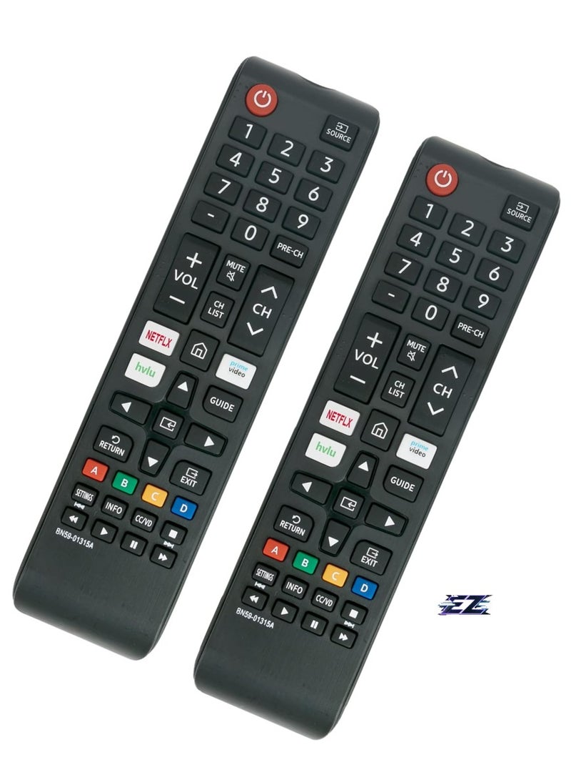 ELTRAZONE Universal Replacement Remote Control BN59-01315A Compatible with Samsung Smart TVs UN43RU7100, UN43RU7200, UN43RU710D, UN50RU7100, UN50RU7200, UN50RU710D, UN55RU7100, UN55RU7200, 55RU710D with Battery - Image 2