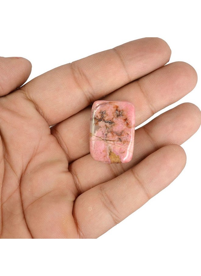 Reiki Crystal Products - Reiki Crystal Products Natural Rhodochrosite Tumble Stone Raw Rough Stone Tumbled Pack of 1 pc - Image 1