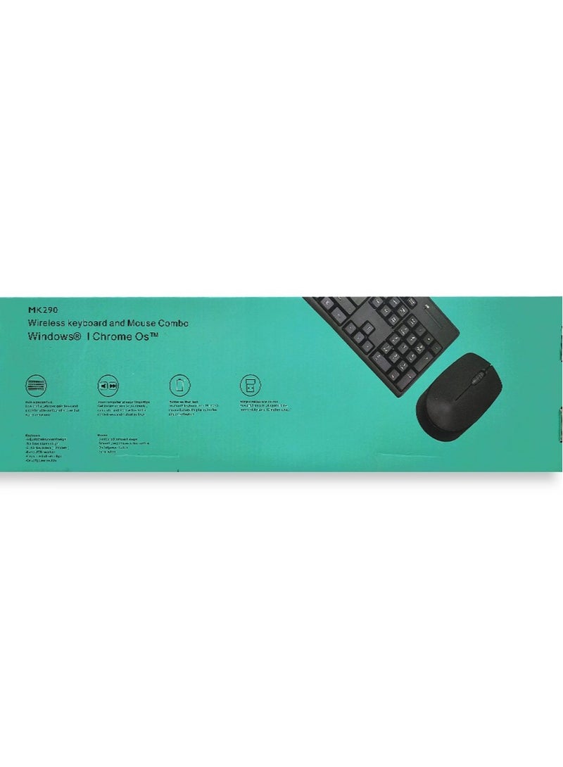 Keyboard And Mouse Wireless MK-290  - Image 3