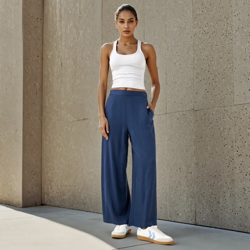 سبلاش فيڤ Relaxed Fit Flexi Waist Palazzo Pants