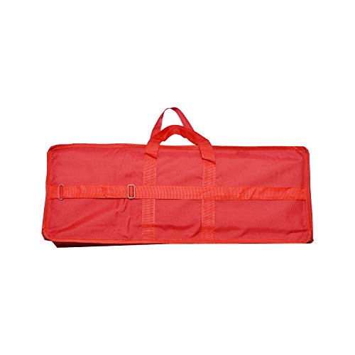 Blueberry KB-10 Padded Gig cover Keyboard Bag Compatible with Casio SA-46, Casio SA-47 & Casio SA-50 Digital Keyboard (Red) - Image 2