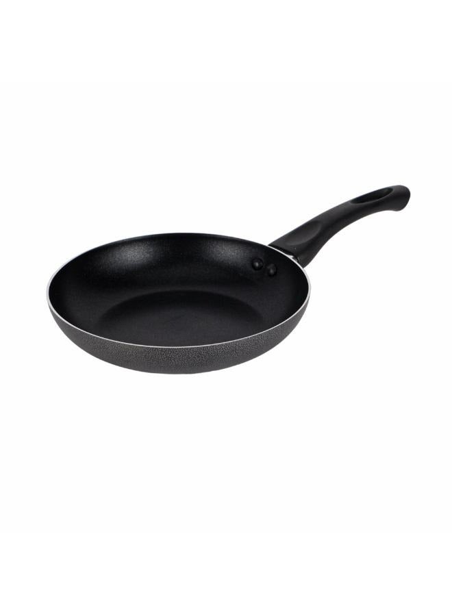 Royalford 20 cm Aluminum Nonstick Frypan with Stainless Steel Lid / Strong Body with 3 Layer Coating and Heat Resistant Bakelite Handle / Not Compatible with Induction Stovetops / Perfect for Frying, Sauting, Tempering / Black Assorted - Image 5