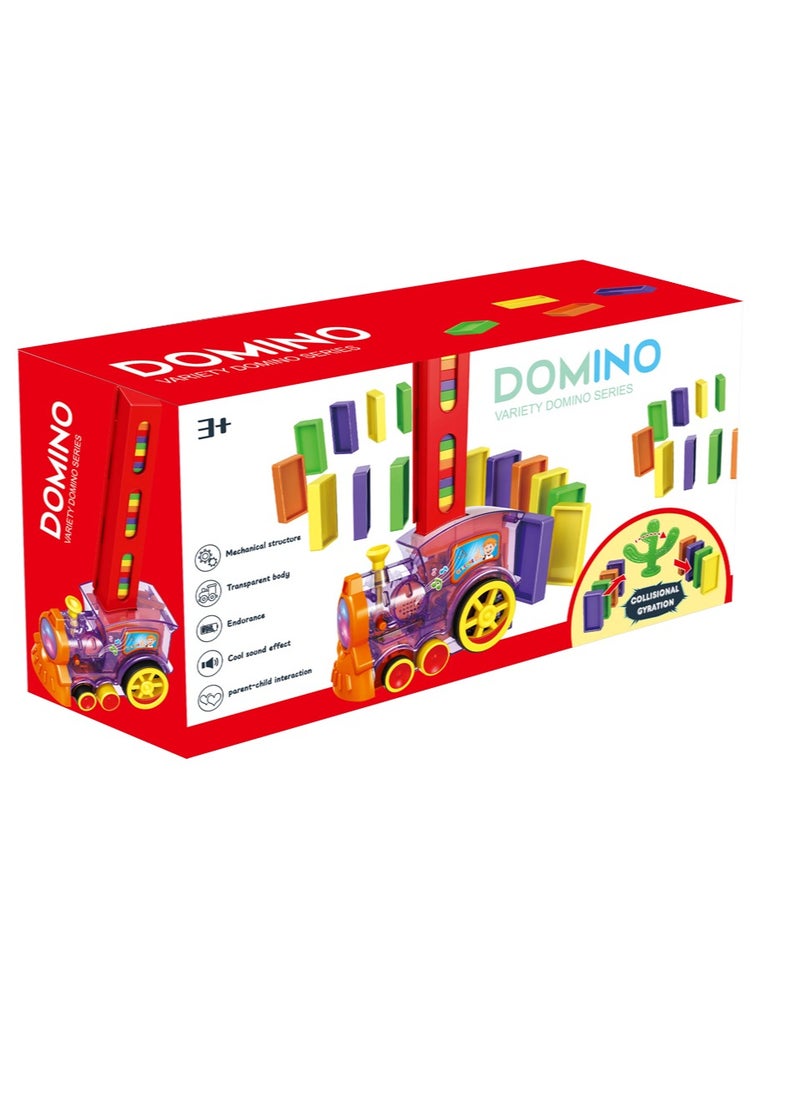 FAMILY Domino Train Toy  With Light And MUSIC 22-2311129  - Image 3