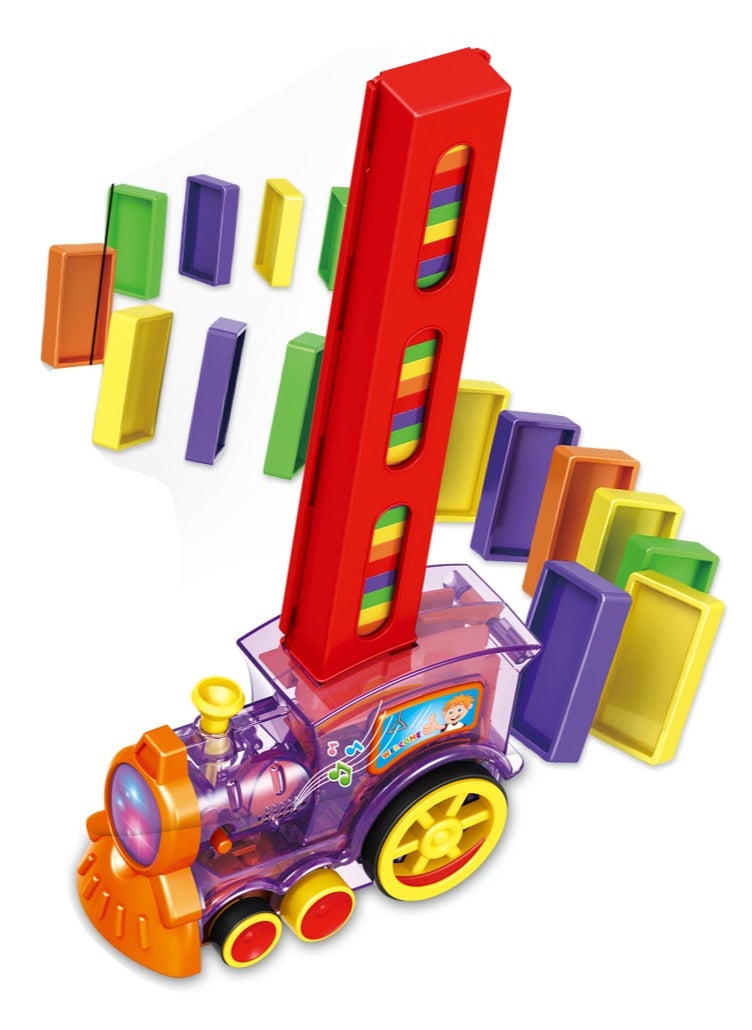 FAMILY Domino Train Toy  With Light And MUSIC 22-2311129  - Image 1