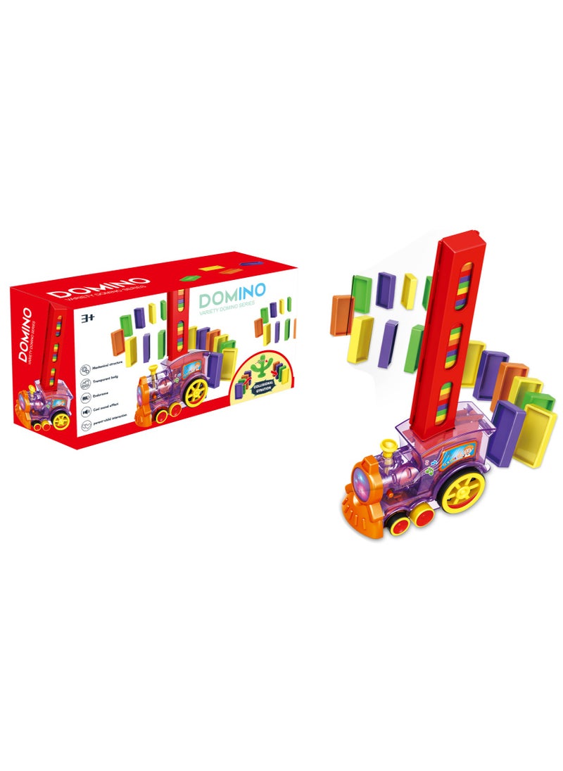 FAMILY Domino Train Toy  With Light And MUSIC 22-2311129  - Image 2
