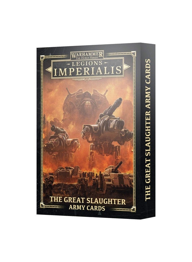 WARHAMMER - LEGIONS IMPERIALIS - The Great Slaughter Army Cards