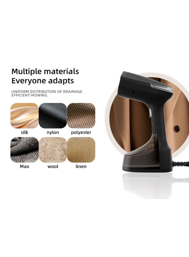 Bukela Steam iron, 1640W fast heating and super strong steam, 260ml large capacity detachable water tank, easy to carry, lightweight, suitable for travel ironing all kinds of clothes and fabrics - Image 4