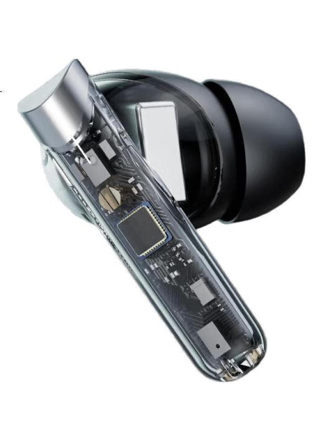 Claison True Wireless Noise Cancelling Bluetooth Earbuds In-Ear Music Sports Running Gaming Headphones Universal For Apple Huawei Xiaomi Phones M83 - Rice White - Image 1