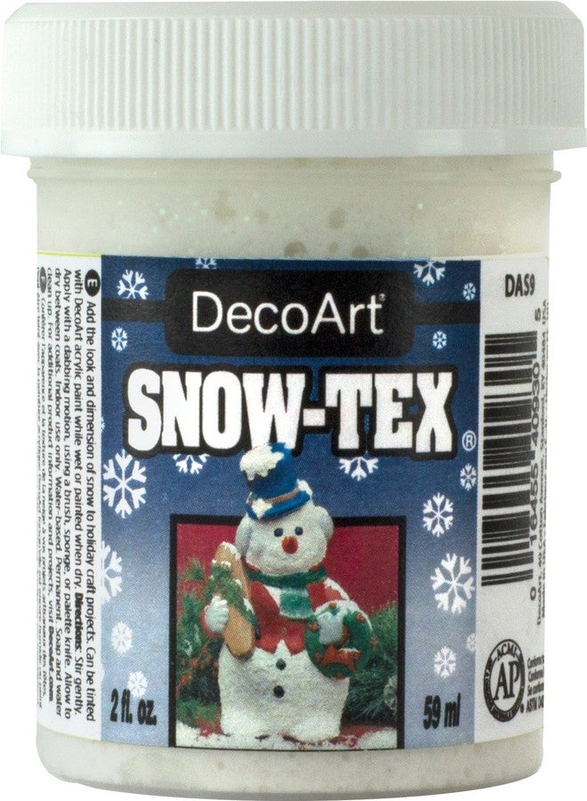 DecoArt Snow-Tex Texturizing Medium-2 Ounce Jar SKU-PAS640486