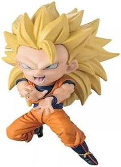 Bandai Dragon Ball Z Demon Slayer Chibi Masters Super Saiyan 3 Son Goku Figure