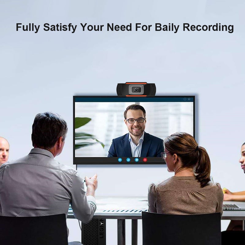 1080P Webcam Auto Focus USB Web Camera Built-in Noise Reduction Microphone for Laptop Desktop - Image 3