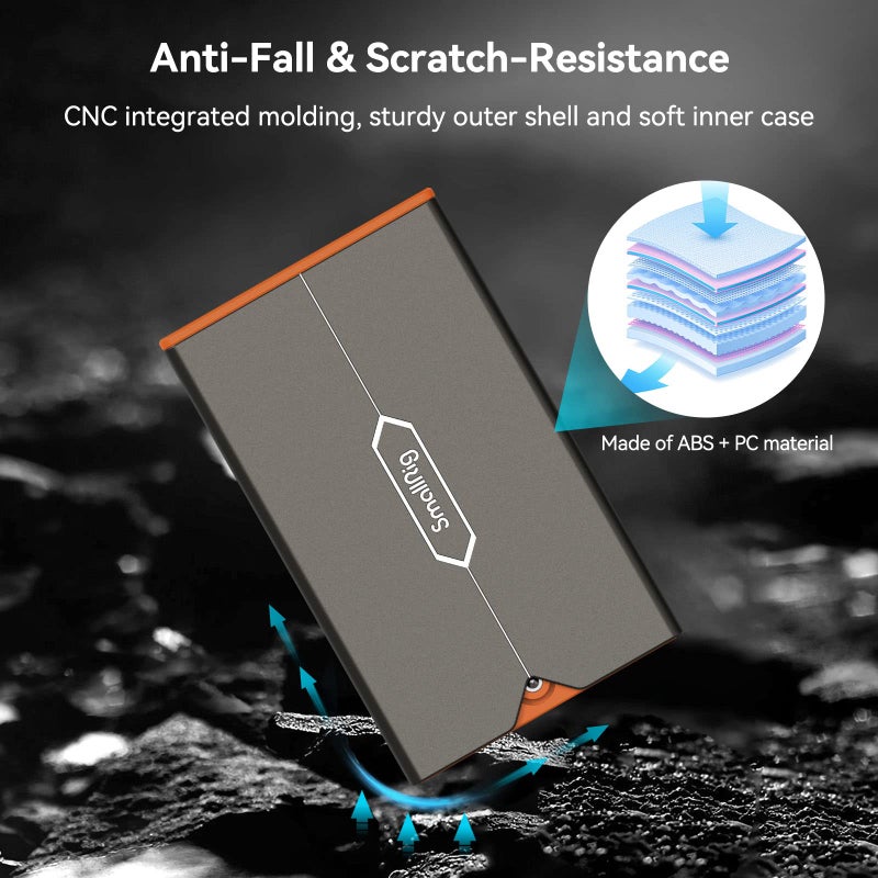 SMALLRIG Memory Card Storage Case SD Card Holder 8 Slots for 2 SD Cards, 2 CFexpress Type-A Cards and 4 TF Cards for Photography Enthusiasts - 4107 - Image 5