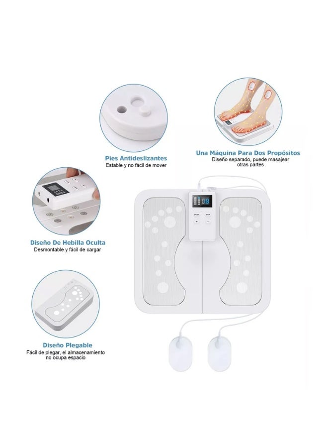 general NEW Foot Massager EMS  TENS Nerve Muscle Circulation Massage Electric Foot Stimulator Improve Circulation Feet Legs Circulation - Image 2