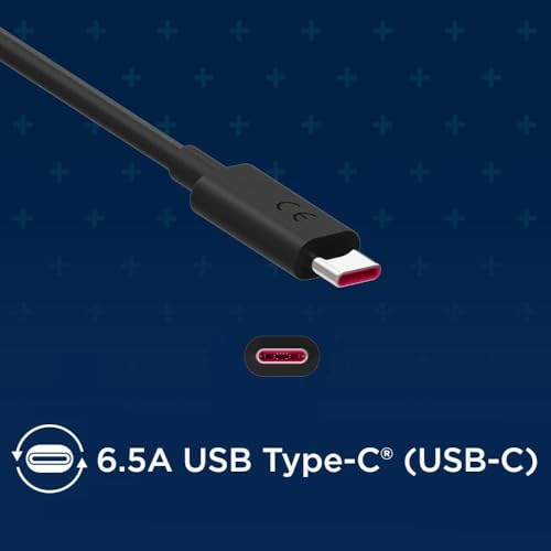SSR 68W Turbo Power Fast 3.3Ft Type C Cable For Smartphone Motorola Edge 60 Pro/Edge 50 Pro/Razr 50 Ultra/Moto G84/G54/Moto E40/Moto G35/Edge 40 Neo & Support Other USB C Device (MT-CBL), Black - Image 4