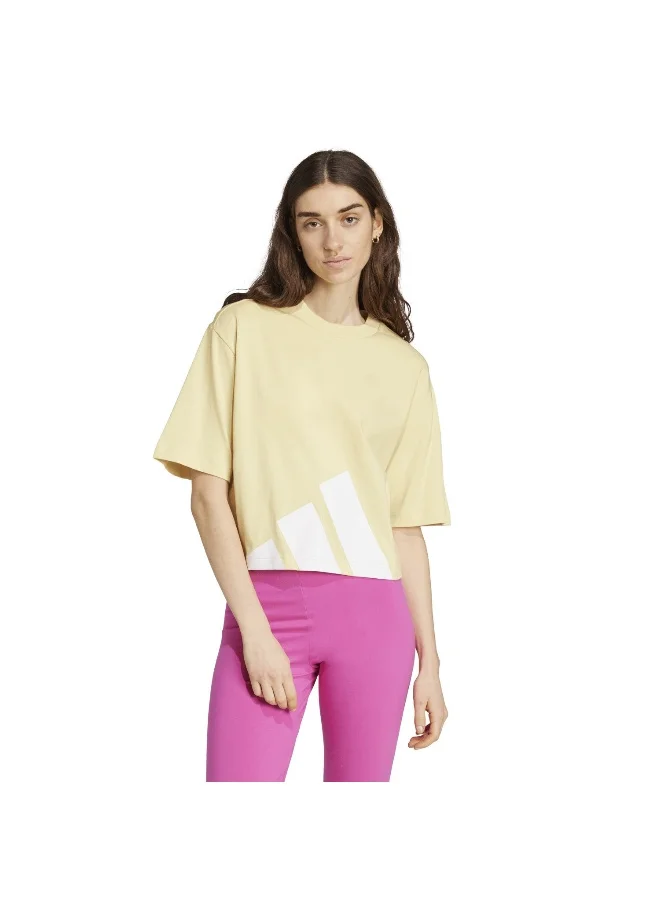 اديداس adidas essentials big logo boyfriend women graphic t-shirt