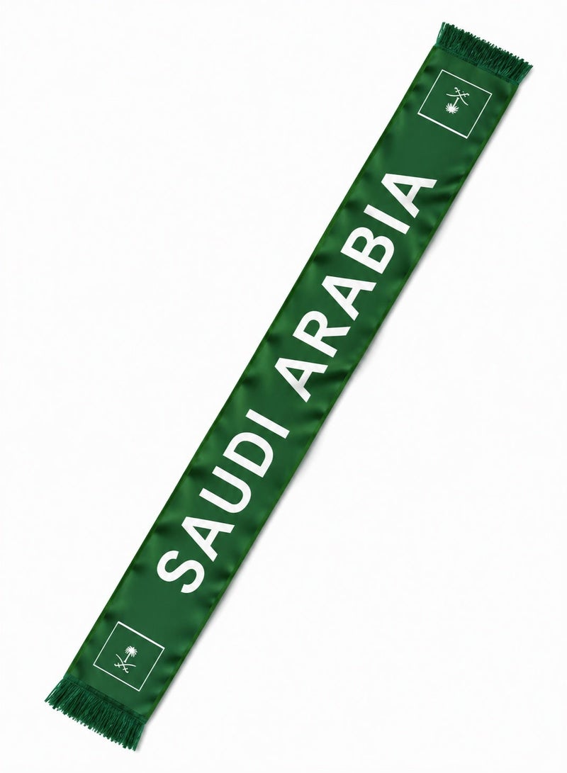 Share the Love Saudi Arabia, Football Fan Scarf - Image 1