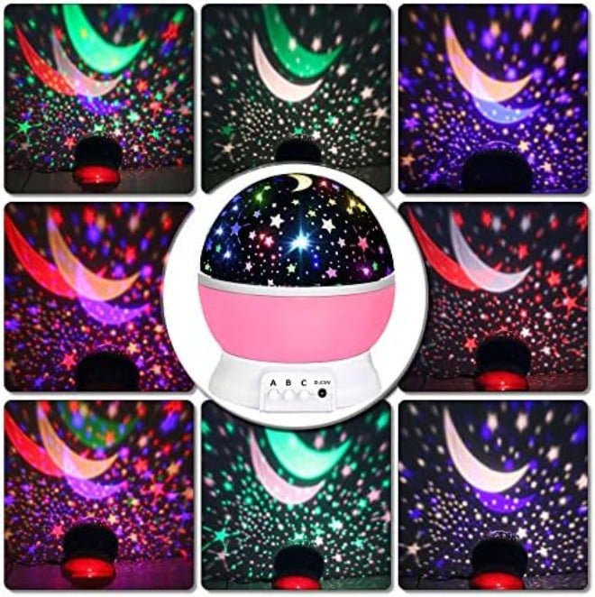 HONGID Toys for 1-10 Year Old Girls, Star Projector for Kids 2-9 Year Old Girl Gifts, Sensory Baby Toys Birthday Gifts, Stocking  Stuffers - Image 4