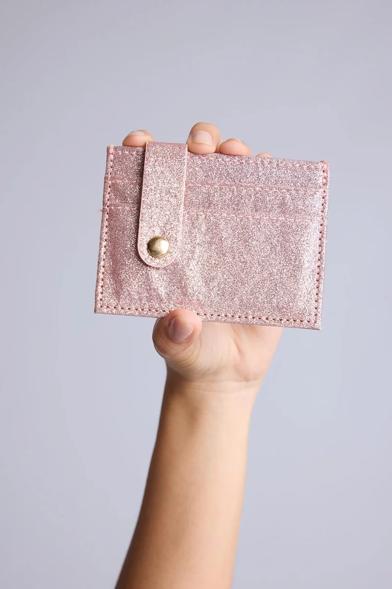 Defacto  Woman Faux Leather Business Card Wallet for Women | Best Price UAE