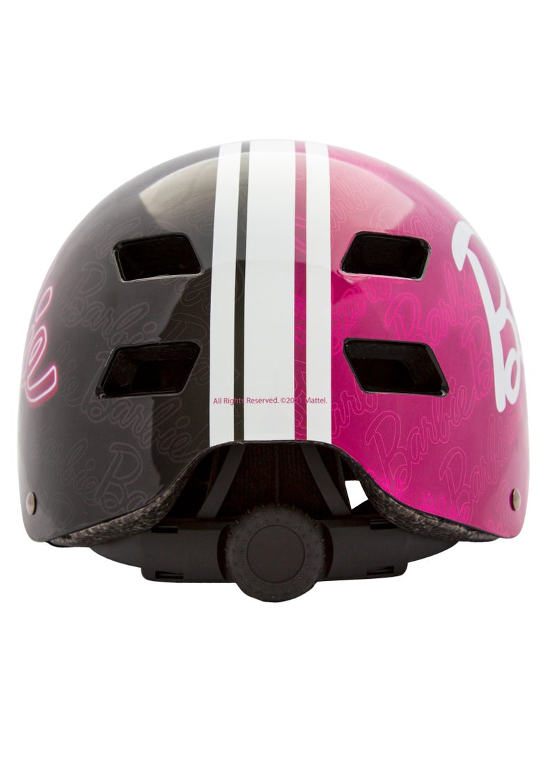 Spartan Barbie Multisport Helmet for Kids Ages 59 | Small Size 5154Cm | Pink Bike, Skate, And Scooter Safety Helmet for Girls | Lightweight Ventilated Shell with Adjustable Fit | Sp-9076 - Image 4