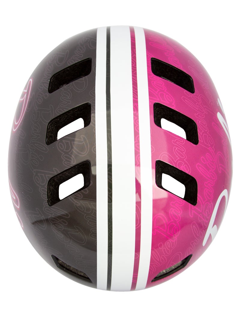 Spartan Barbie Multisport Helmet for Kids Ages 59 | Small Size 5154Cm | Pink Bike, Skate, And Scooter Safety Helmet for Girls | Lightweight Ventilated Shell with Adjustable Fit | Sp-9076 - Image 5