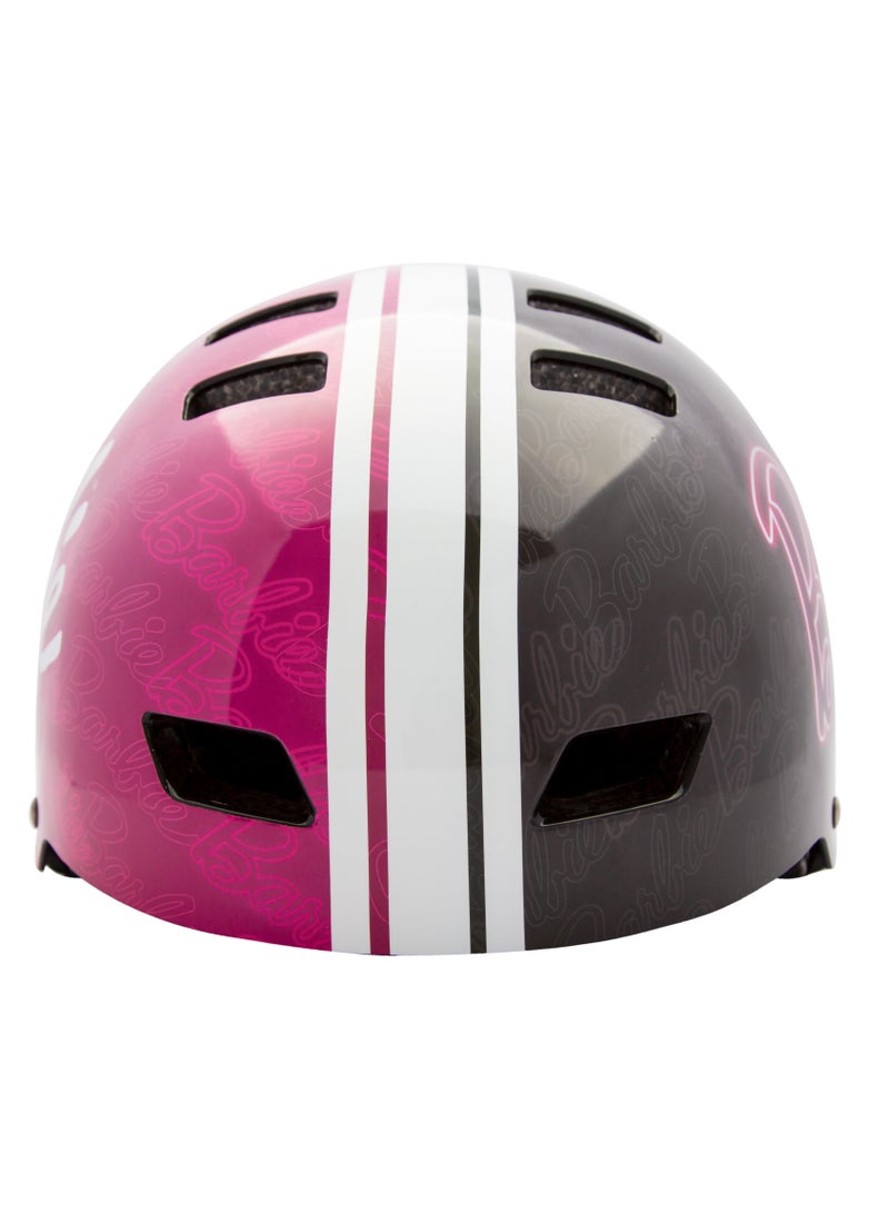 Spartan Barbie Multisport Helmet for Kids Ages 59 | Small Size 5154Cm | Pink Bike, Skate, And Scooter Safety Helmet for Girls | Lightweight Ventilated Shell with Adjustable Fit | Sp-9076 - Image 3