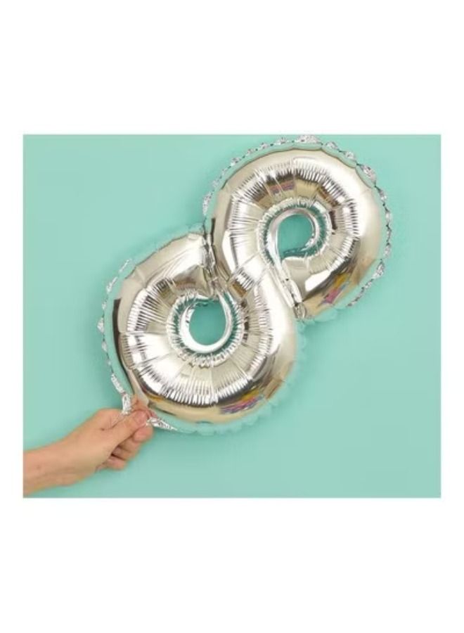 ACLIX Foil 8 Number Balloons