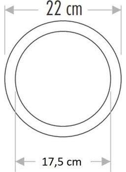 CATA CT-5169 18W/6500K Alm. Panel LED Luminaire White  - Image 2