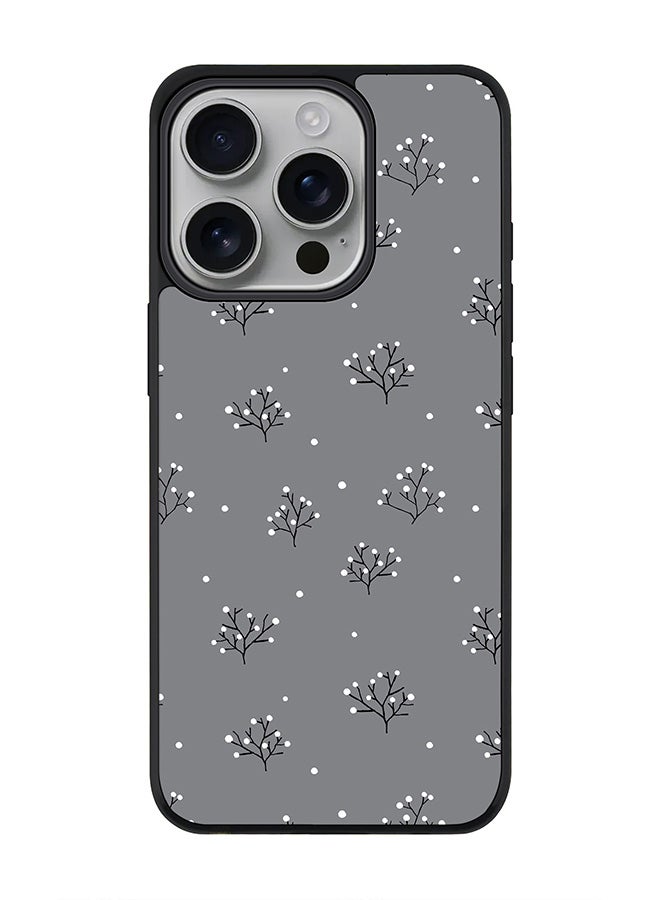Stylizedd For iPhone 16 Pro Case [Compatible with MagSafe] Slim Magnetic cover Phone Case iPhone 16 Pro -Winter Splinter - Image 1