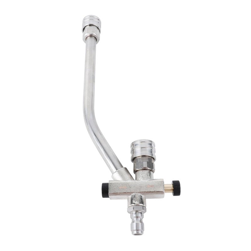 Dual Tip Pressure Washer Wand with Foam Cannon and Quick Connect for Car Boat Home Washing - Image 2