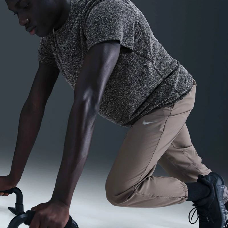 Nike Brown Men's Dri-FIT Tapered Pants for Men | Best Price UAE