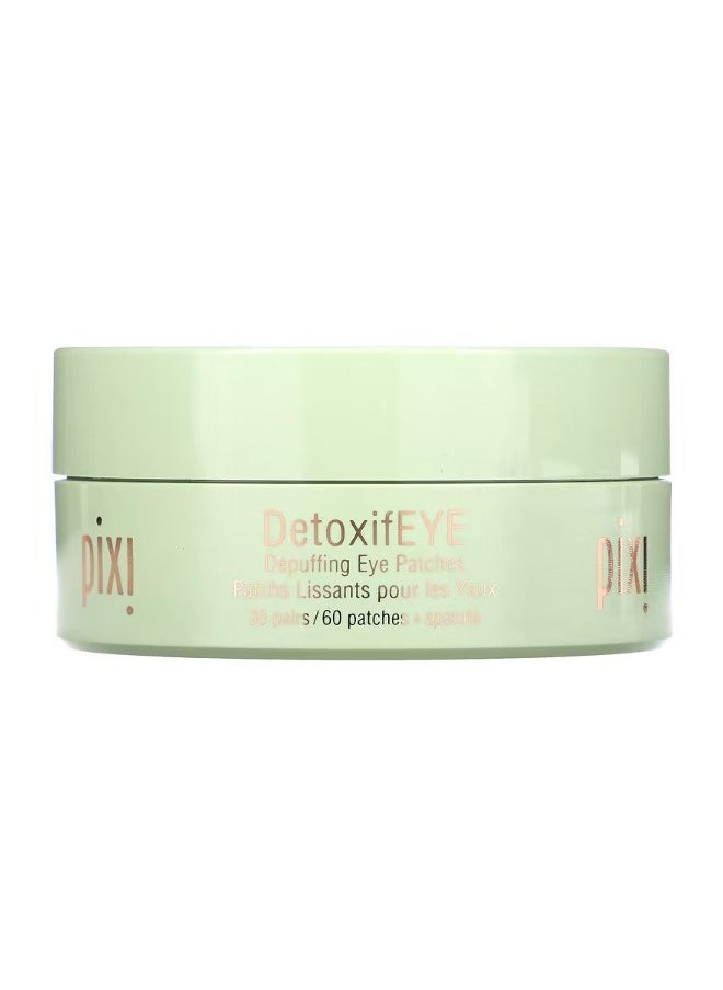 DetoxifEye Depuffing Eye Patches 60 Patches