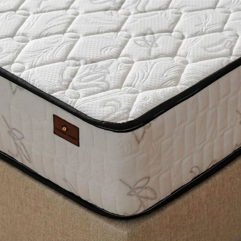 DANUBE HOME Posture Medicalpedic Bonnell Spring Mattress | Medium Firm Feel | Single Bed Mattress | Spine Balance For Pressure Relief|W 90 x L 200 cm|Thickness 22 cm - Grey - Image 1