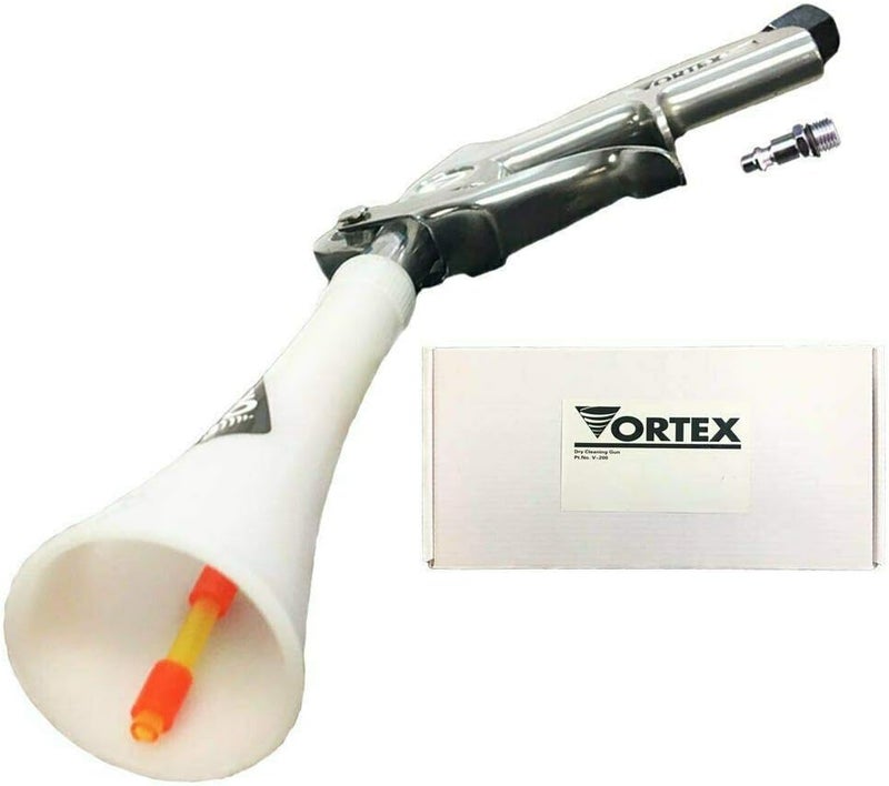 HITECH Vortex II Air Cleaning Gun – Pro Auto Detailing Tool for Deep Cleaning Interiors & Exteriors – Uses Air Compressor – Blasts Dust, Dirt & Grime Fast - Image 1