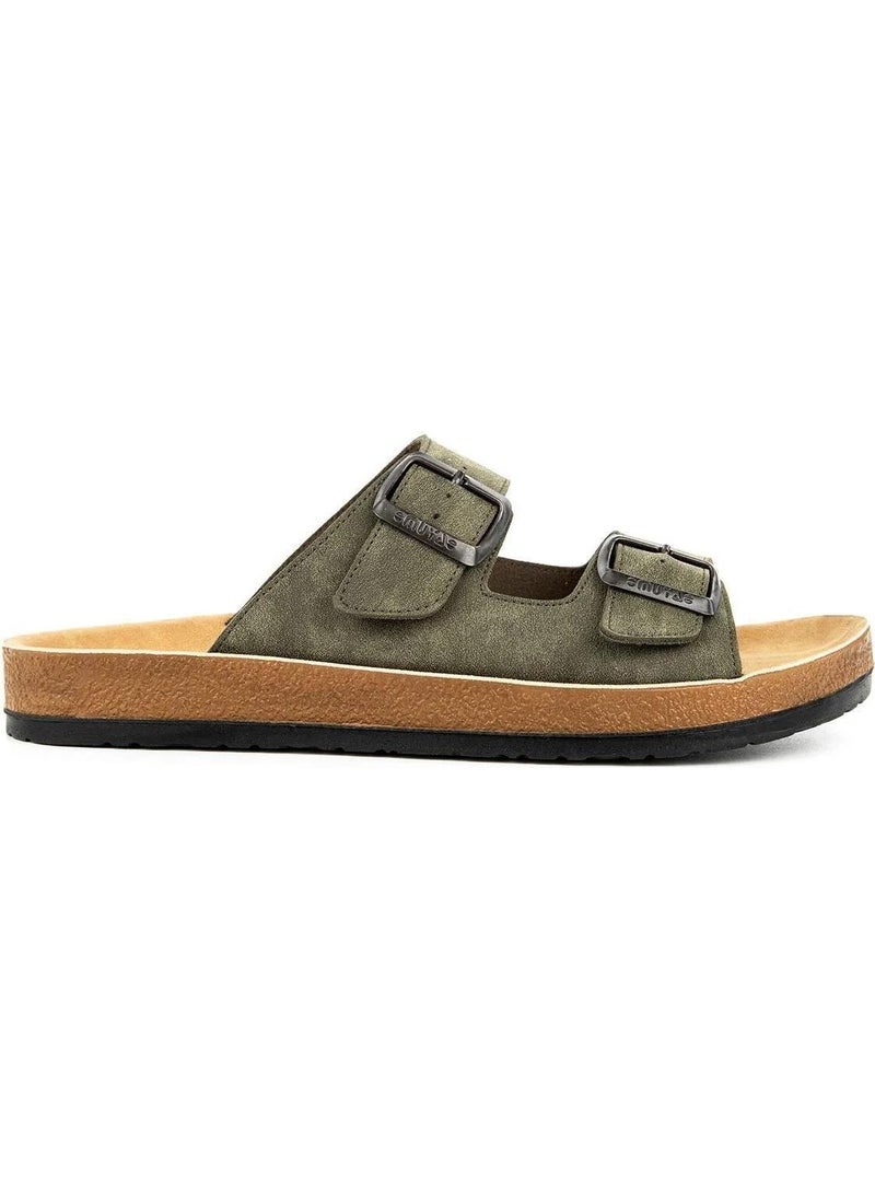 MUYA Orthopedix Allen Anatomical Double Buckle Men's Slippers 31330  - Image 2