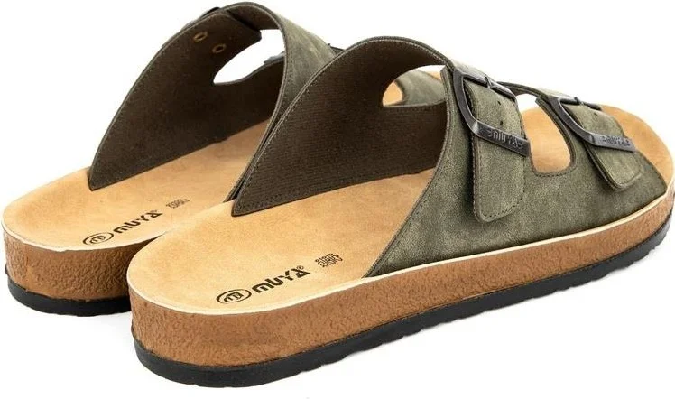 مويا Orthopedix Allen Anatomical Double Buckle Men's Slippers 31330