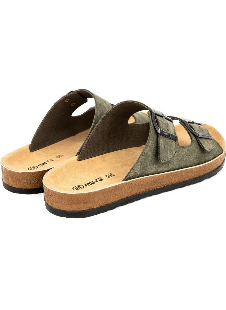 MUYA Orthopedix Allen Anatomical Double Buckle Men's Slippers 31330  - Image 4