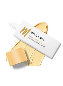 MyGlamm Tinted Perfection Brightening Banana Primer -27G- Banana | Yellow |Tinted Primer | Lightweight Formula  - Image 2