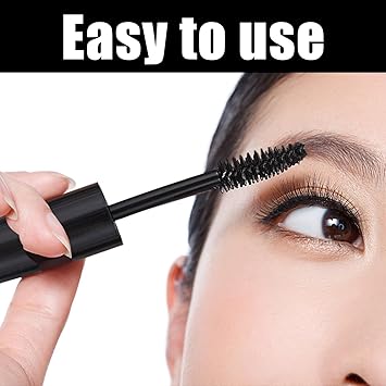 MAXQUU 4 Pcs 10ml Empty Tubes with Mascara Brushes 2 Pcs Pipette Droppers Refillable Mascara Empty Tubes Clear Sample Empty Tubes Mascara Container Bottles Convenient Wand Tubes - Image 4