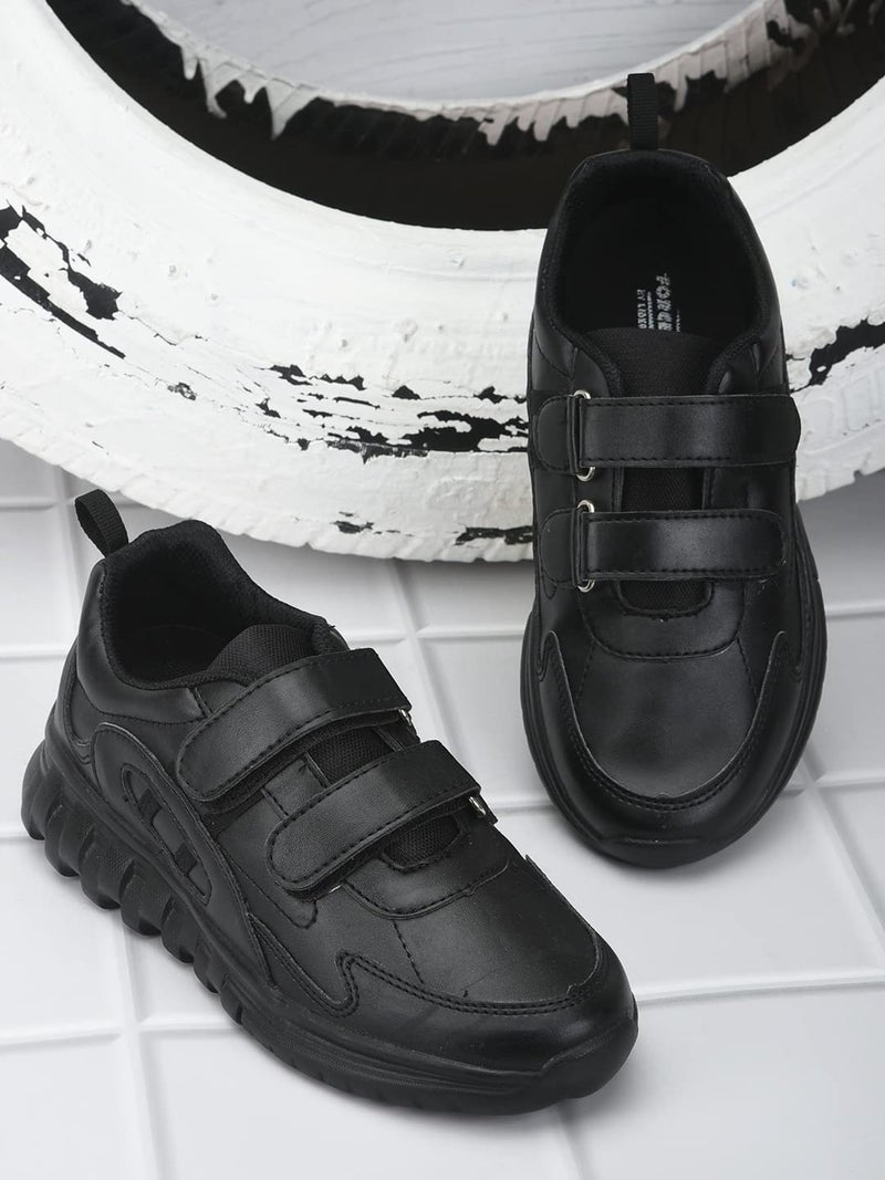 Liberty Kids 9906-02T-V Black School Shoes - 10C UK - Image 3