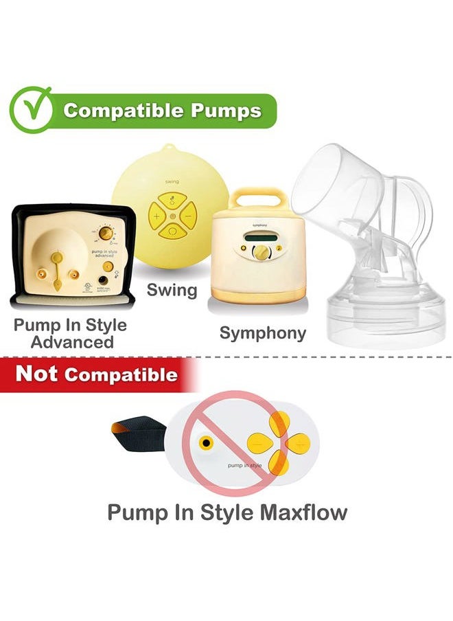 NENESUPPLY Nenesupply Connectors Compatible with Medela Flanges. Not Original Medela Personalfit Connector. Work with Pump in Style Symphony Harmony Swing Breastpumps, and Nenesupply Flanges.  - Image 2