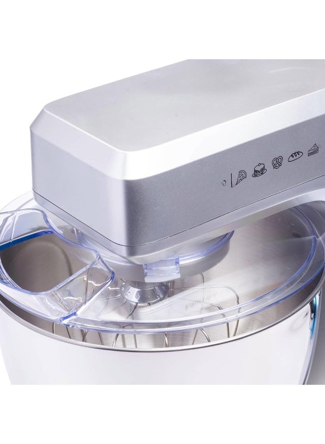 8-liter electric stand mixer – 1900 watts – versatile for efficient dough preparation and mixing - Image 2