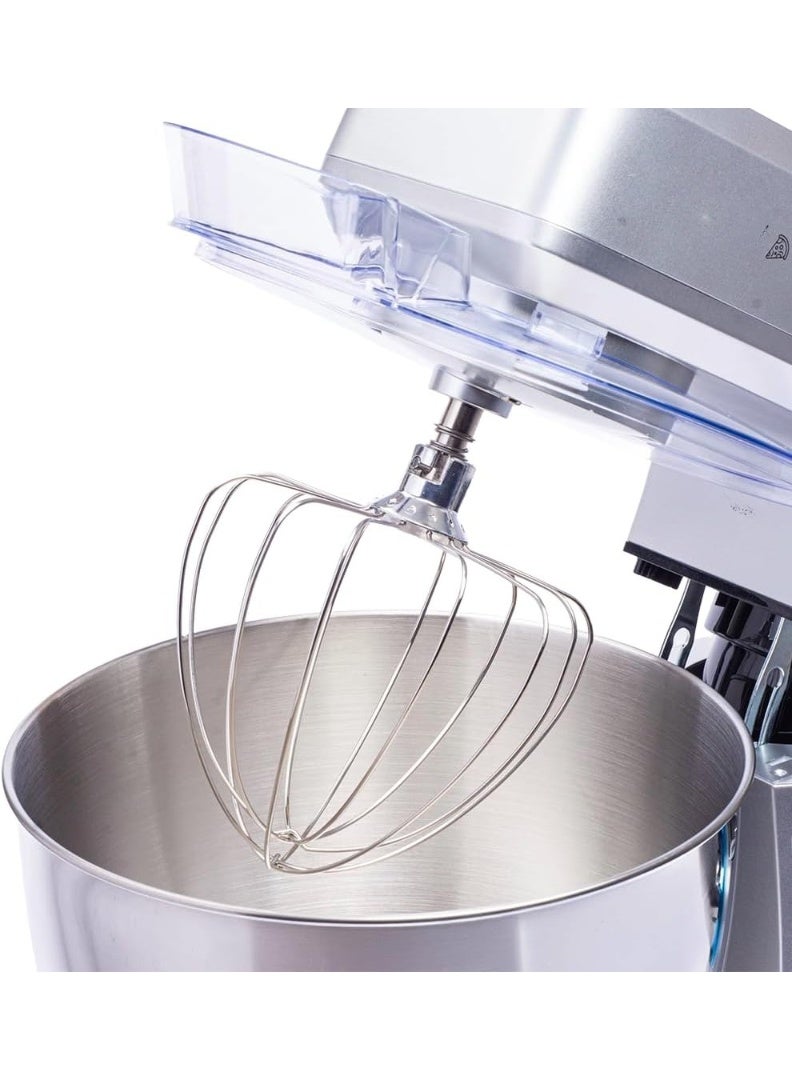 8-liter electric stand mixer – 1900 watts – versatile for efficient dough preparation and mixing - Image 3