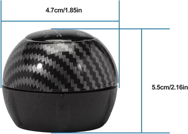 Car Gear Shift Knob for Fiat 500 2012-2018 Manual Gear Shift Knob 5 Speed Manual Gear Knob Gear Knob Cover - Image 3