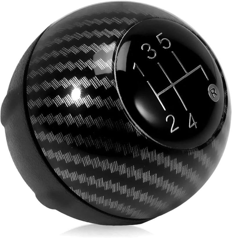 Car Gear Shift Knob for Fiat 500 2012-2018 Manual Gear Shift Knob 5 Speed Manual Gear Knob Gear Knob Cover - Image 1