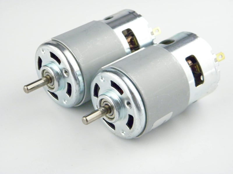 CHANCS DC Motor 775 12V/24V Gear Motor Mini Table Saw for Wood Cutting with Mini Electric Drill Chuck for DIY Parts - Image 5